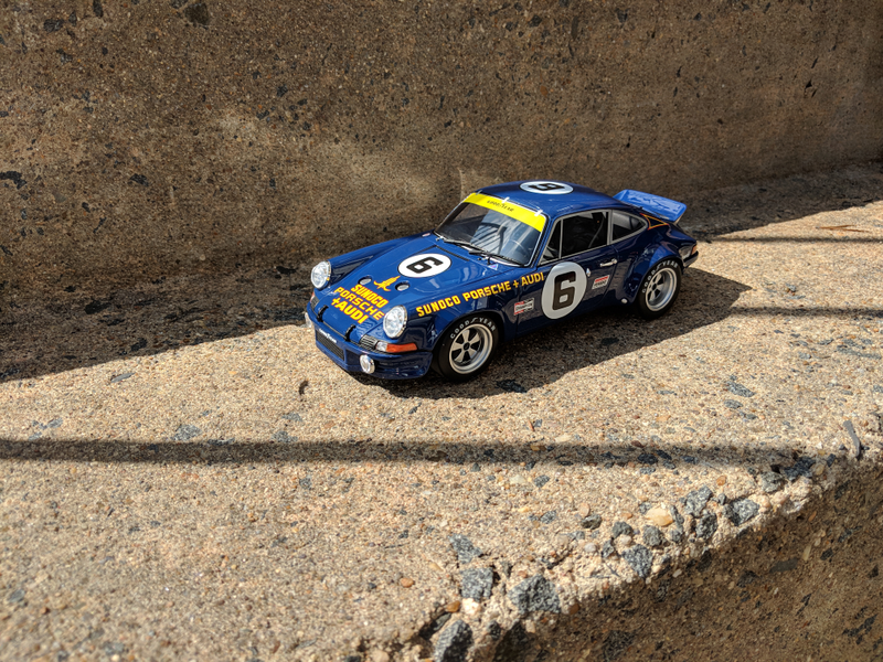 Illustration for article titled Happy Birthday To Me: Sunoco Blue Porsche 911 2.7RSR